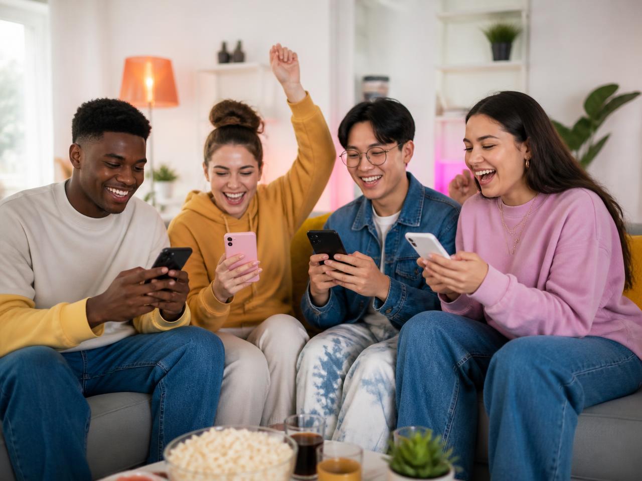 Onbekende spelers nemen het tegen elkaar op in de Hit Me Now-muziekquiz